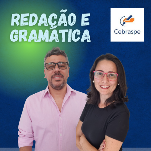 CURSO VIP CEBRASPE - Curso de Redação + Correção de Redação + Gramática