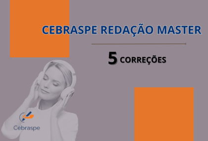 REDAO MASTER CEBRASPE 5 CORREES