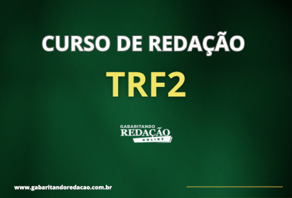 CURSO DE REDAO PREPARATRIO TRF2 - AOCP