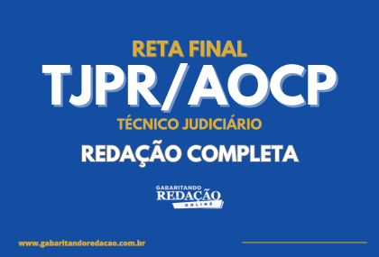 RETA FINAL  TJPR - AOCP