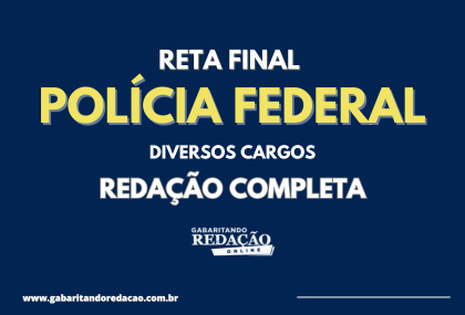 RETA FINAL PF - CEBRASPE