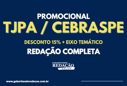 RETA FINAL PROMOCIONAL TJPA + EIXO TEMTICO