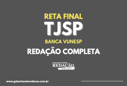 RETA FINAL TJSP VUNESP