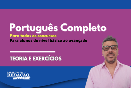 CURSO DE PORTUGUS PARA CONCURSOS