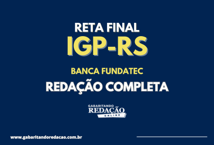 RETA FINAL  IGPRS - BANCA FUNDATEC