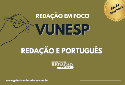 REDAO EM FOCO BANCA VUNESP