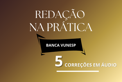 REDAO NA PRTICA VUNESP (5 CORREES)
