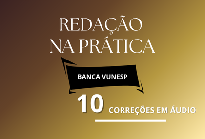 REDAO NA PRTICA VUNESP (10 CORREES)