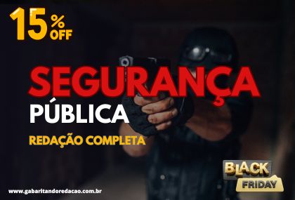 CURSO DE REDAO PREPARATRIO PARA REA DE SEGURANA PBLICA