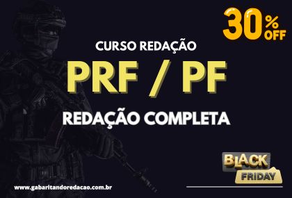 CURSO DE REDAO PREPARATRIO PRF + PF