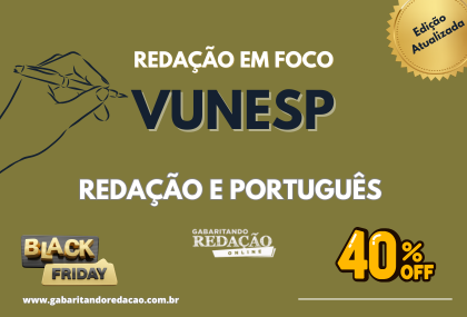 REDAO EM FOCO BANCA VUNESP