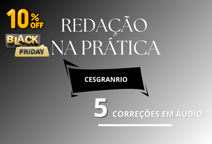 REDAO NA PRTICA CESGRANRIO 5 CORREES