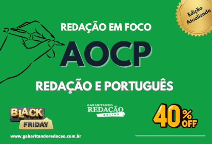 REDAO EM FOCO BANCA INSTITUTO AOCP