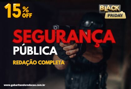 CURSO DE REDAO PREPARATRIO PARA REA DE SEGURANA PBLICA