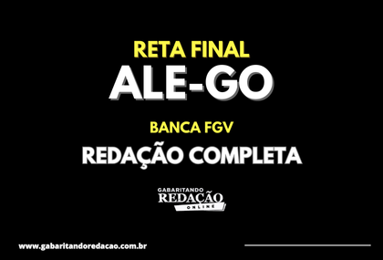 RETA FINAL ALEGO- FGV