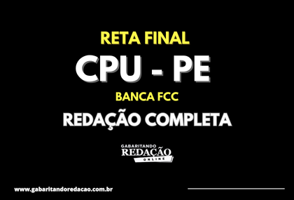 RETA FINAL CPU/PE- FCC