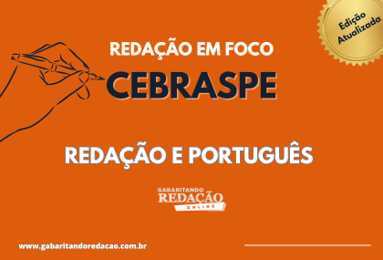REDAO EM FOCO BANCA CEBRASPE