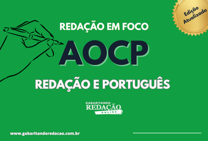 REDAO EM FOCO BANCA INSTITUTO AOCP