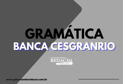 GRAMTICA BANCA CESGRANRIO