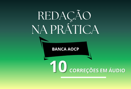 REDAO NA PRTICA AOCP 10 CORREES