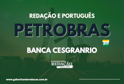 CURSO REDA��O + PORTUGU�S PETROBRAS - CESGRANRIO