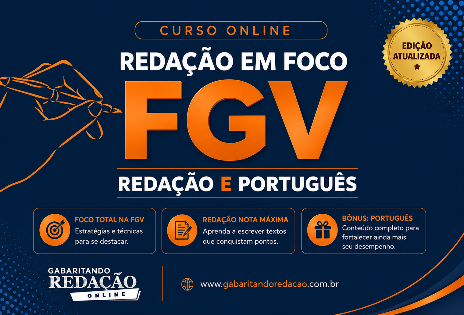 REDA��O EM FOCO BANCA FGV