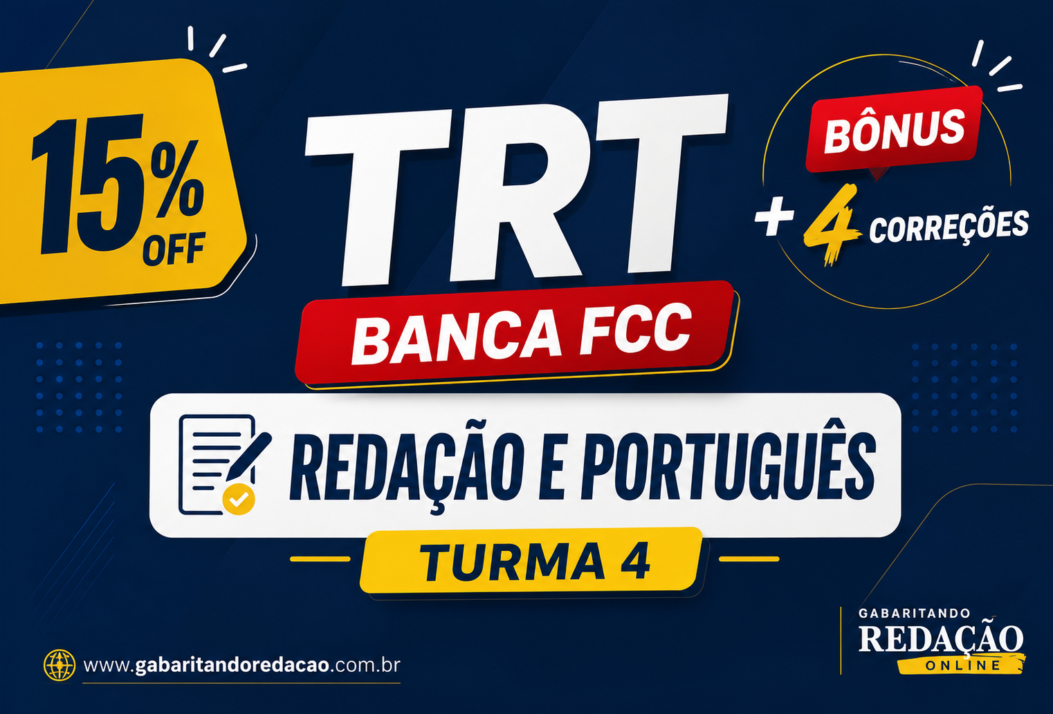 TRT BANCA FCC / Promocional