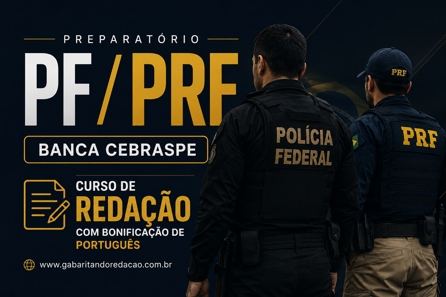 PF / PRF COMPLETO - PORTUGU�S E REDA��O