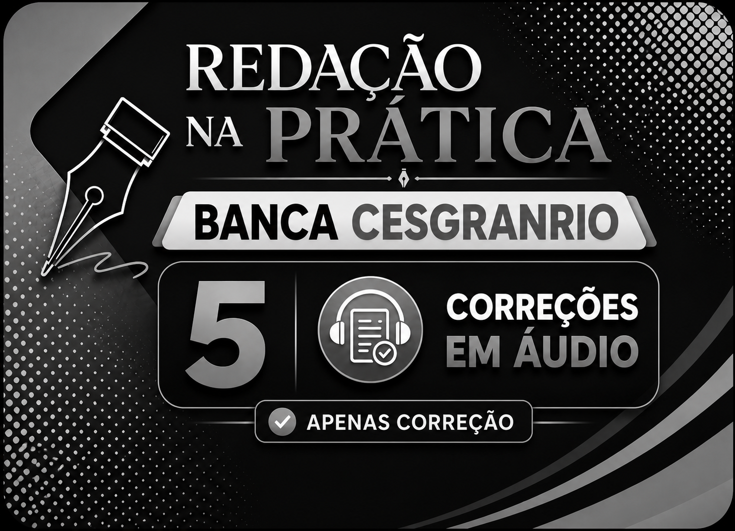 REDA��O NA PR�TICA CESGRANRIO 5 CORRE��ES