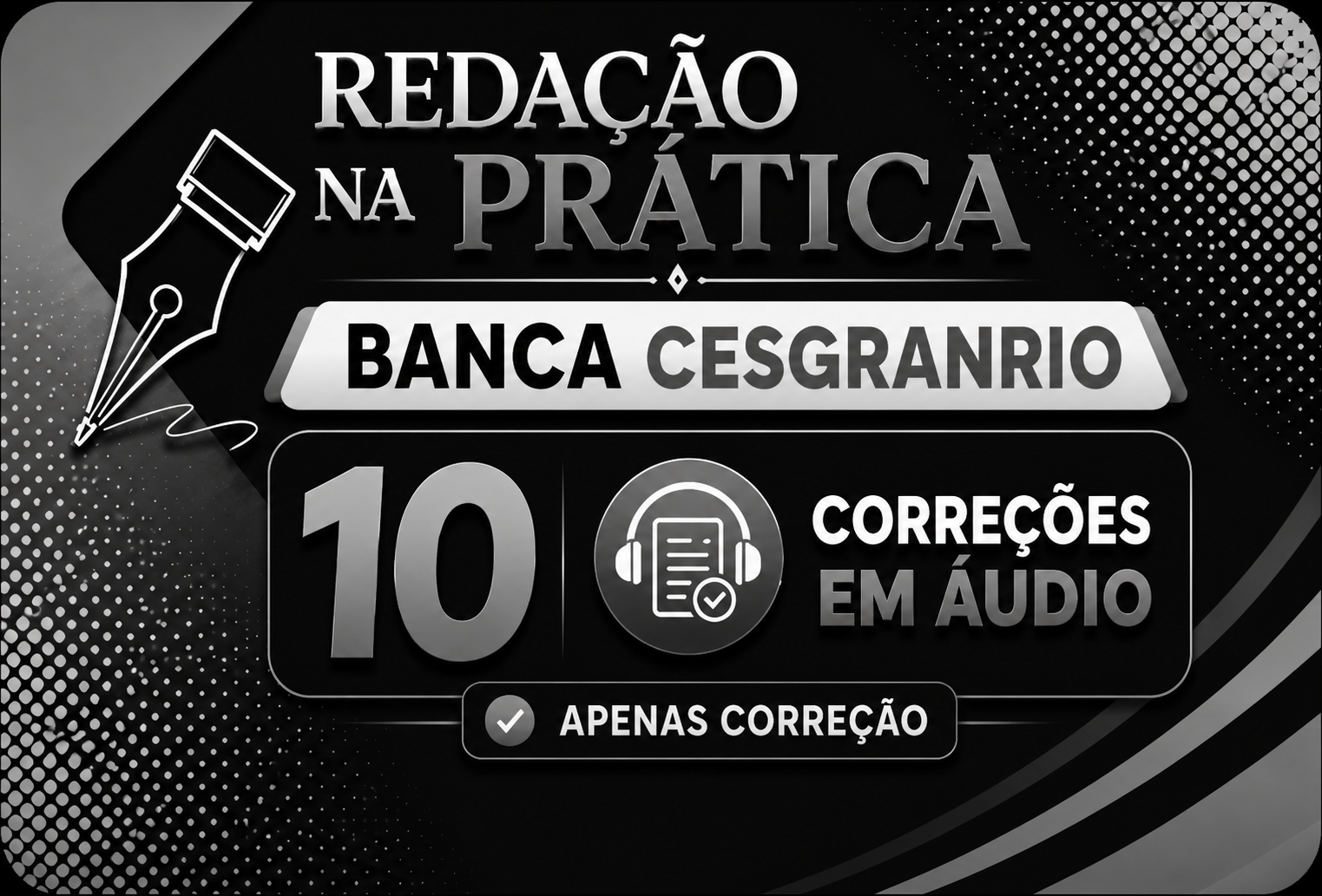 REDA��O NA PR�TICA CESGRANRIO 10 CORRE��ES