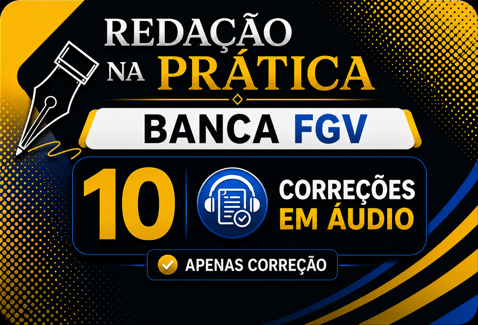 REDA��O NA PR�TICA FGV 10 CORRE��ES
