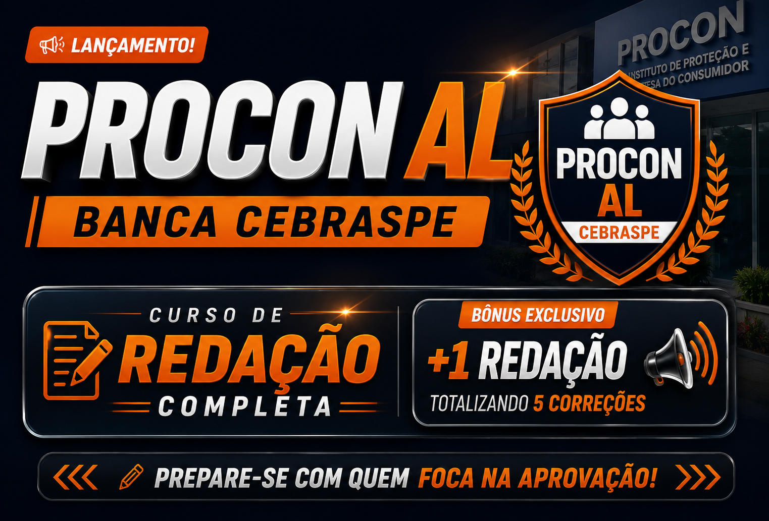 CURSO REDA��O PROCON - AL