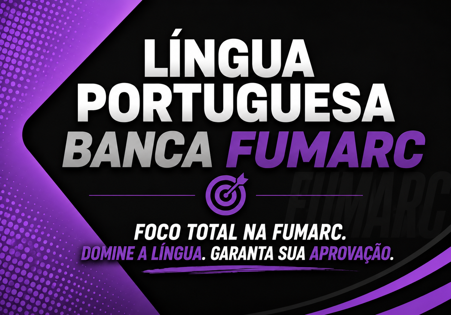 LÍNGUA PORTUGUESA FUMARC LÍNGUA PORTUGUESA FUMARC