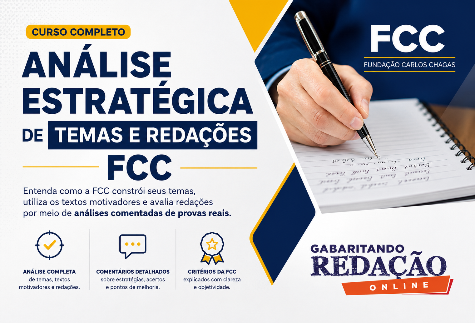 AN�LISE ESTRAT�GICA DE TEMAS E REDA��ES - FCC