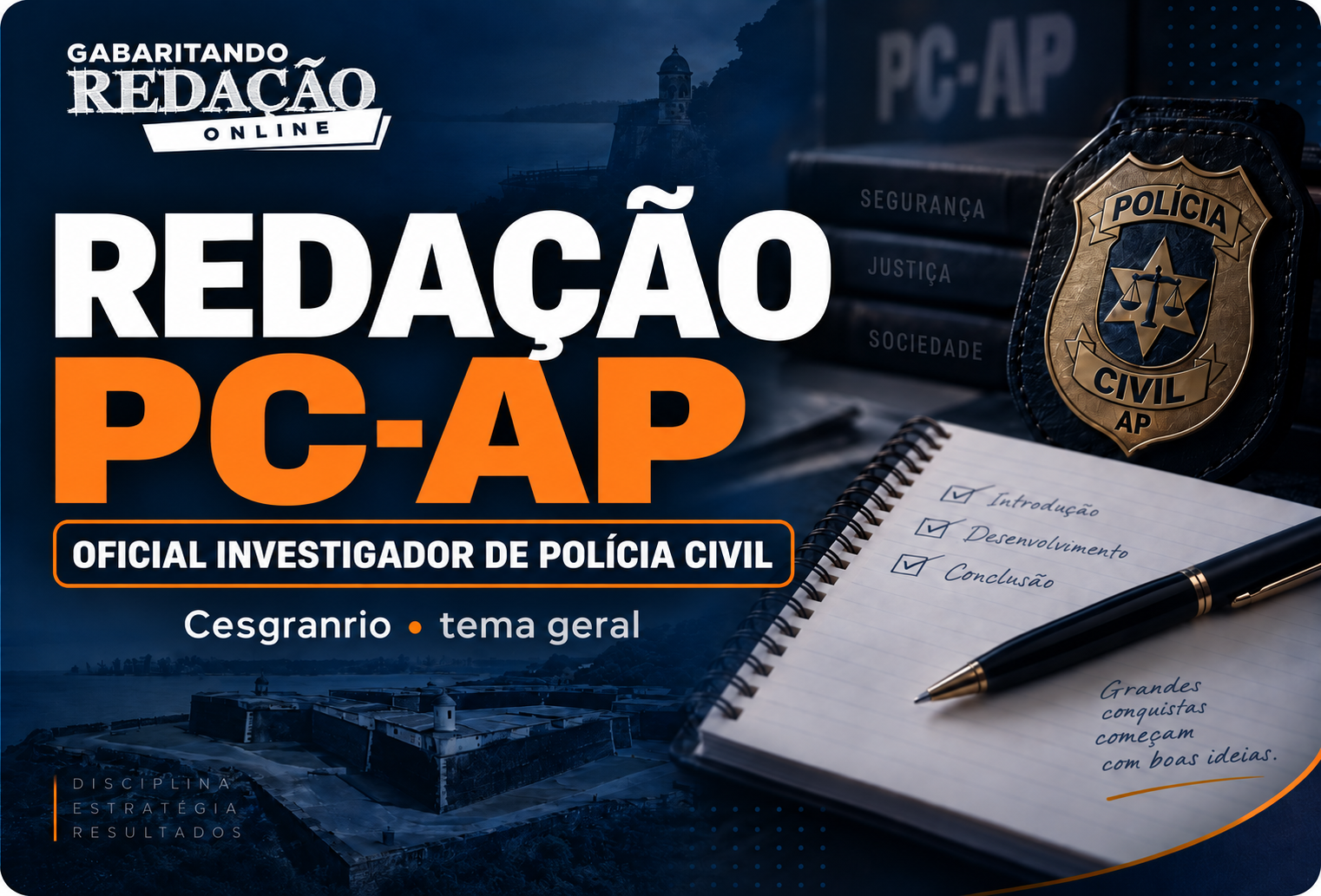 CURSO COMPLETO DE REDA��O PC-AP (Cesgranrio)